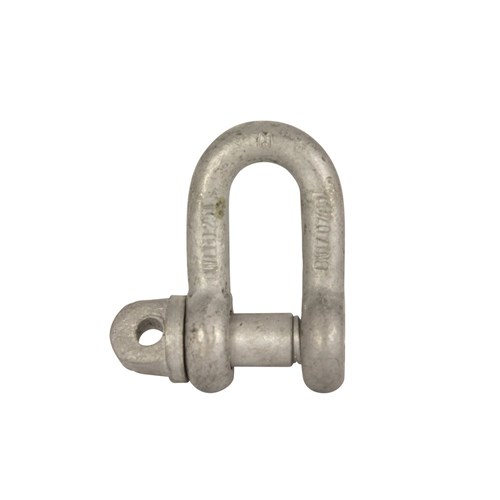 SHACKLE D GALVANISED M25 X 29 GRADE M ( WLL 3.8 T) 